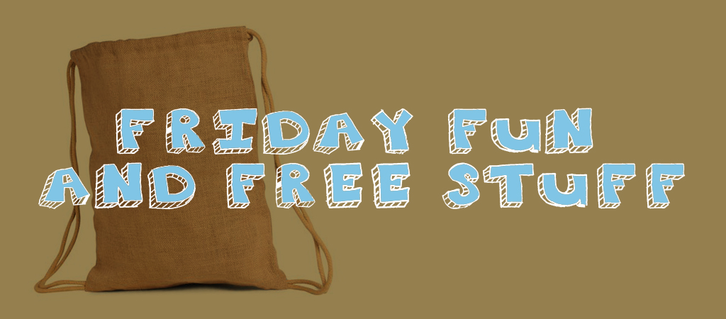 friday fun and free stuff backpack header