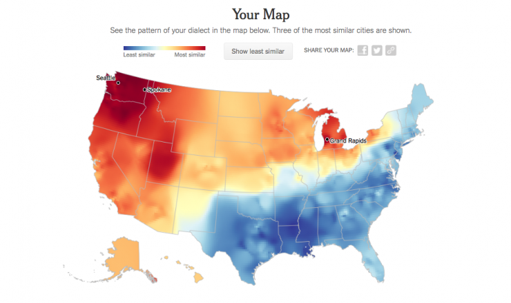 language map