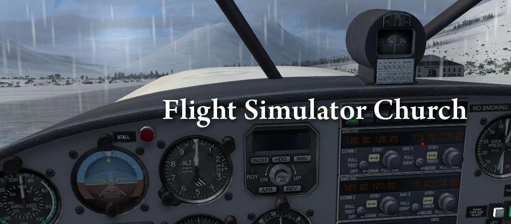 flight simulator church