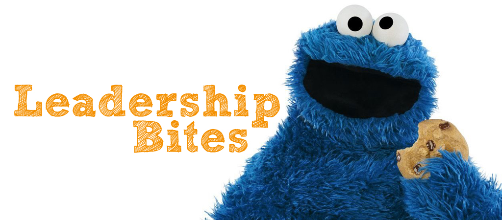 leadership bites cookie monster version