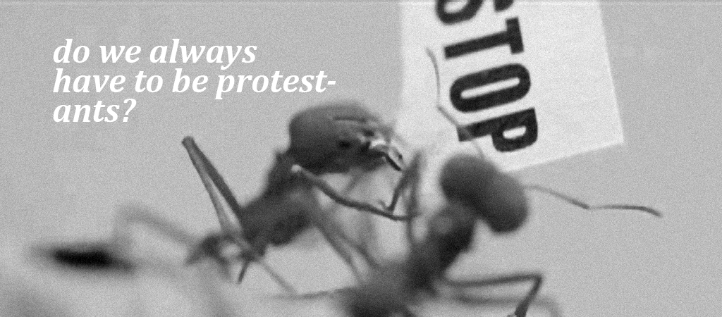 protest ants