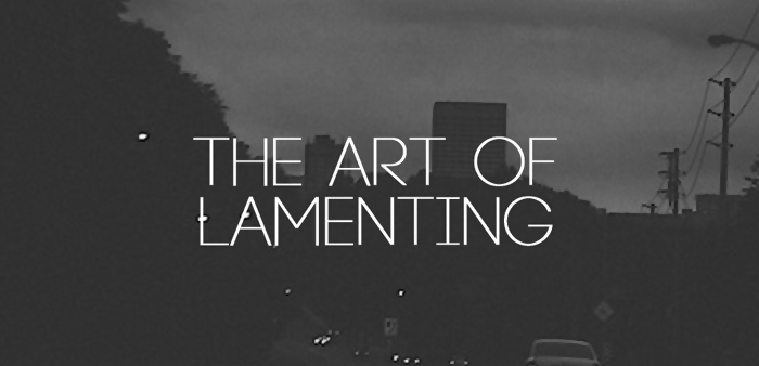 the art of lamenting